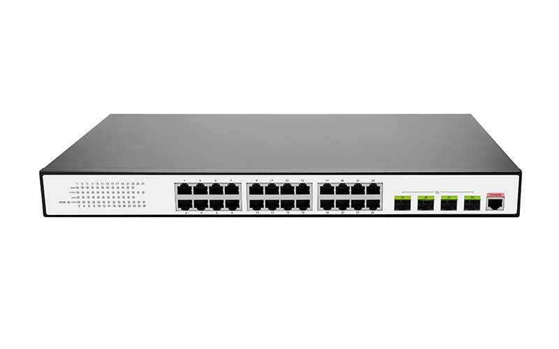 S3100-24G4F 24x1Gb RJ45,4x1Gb SFP Manage